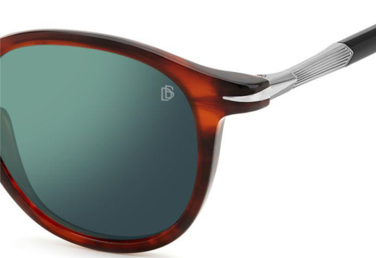 David Beckham DB1114/S Sunglasses - Polarized Aviator Style for Men - Perfect for Driving, Outdoor Sports & Fashion Accessories