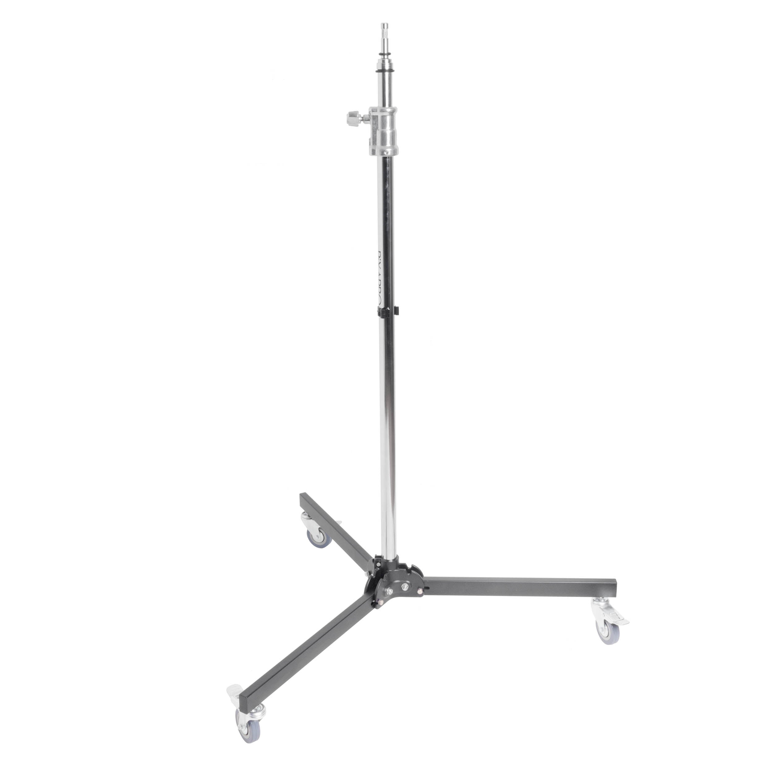 228cm Adjustable Wheeled Folded Tube Stand with VESA Mount Bracket - Perfect for TV, Monitor & Digital Signage Displays in Offices, Classrooms & Retail Stores
