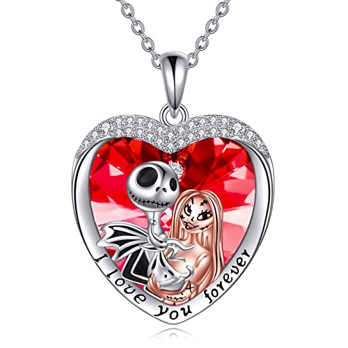 Jack Skellington Sally and Zero with Ruby Crystal