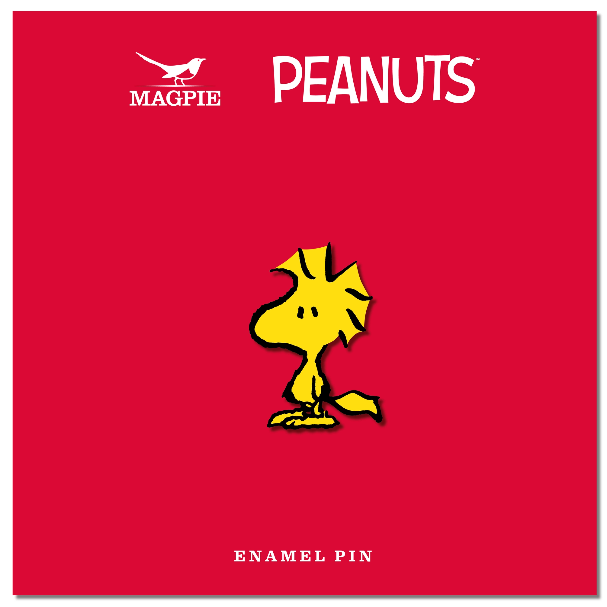 Woodstock Peanuts® Enamel Pin - Collectible Badge for Backpacks, Jackets & Gifts | Perfect for Snoopy Fans, Cosplay & Fashion Accessories