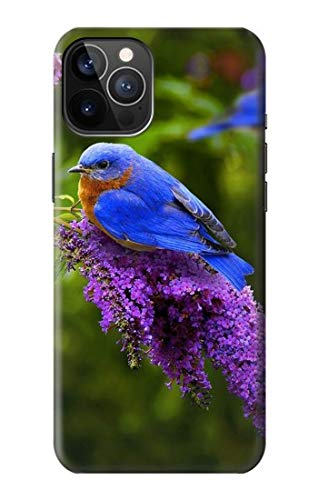 Bluebird of Happiness iPhone 12 Case - Premium Protective Cover for iPhone 12 & iPhone 12 Pro (R1565) - Perfect for Everyday Use, Travel & Gifts