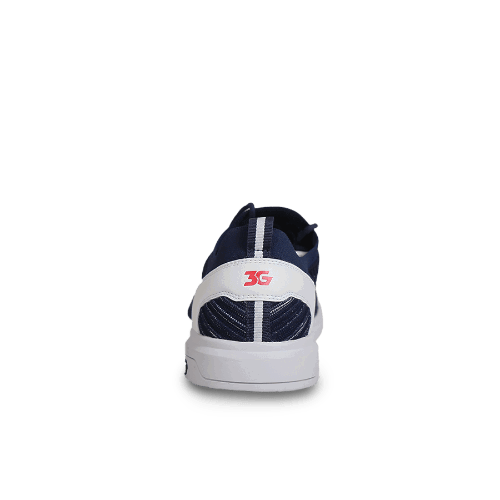3G Ascent Blue Men's Right-Hand Bowling Shoes - Comfortable & Durable for Pro & Casual Bowlers - Perfect for League Play & Practice Sessions
