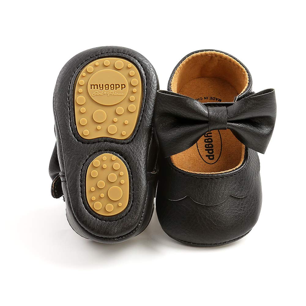 Baby Girl Shoes for Infant & Toddler - Soft Sole Mary Jane Princess Walking Shoes | Prewalkers, Wedding Dress & Crib Shoes | Perfect for First Steps, Special Occasions & Everyday Wear