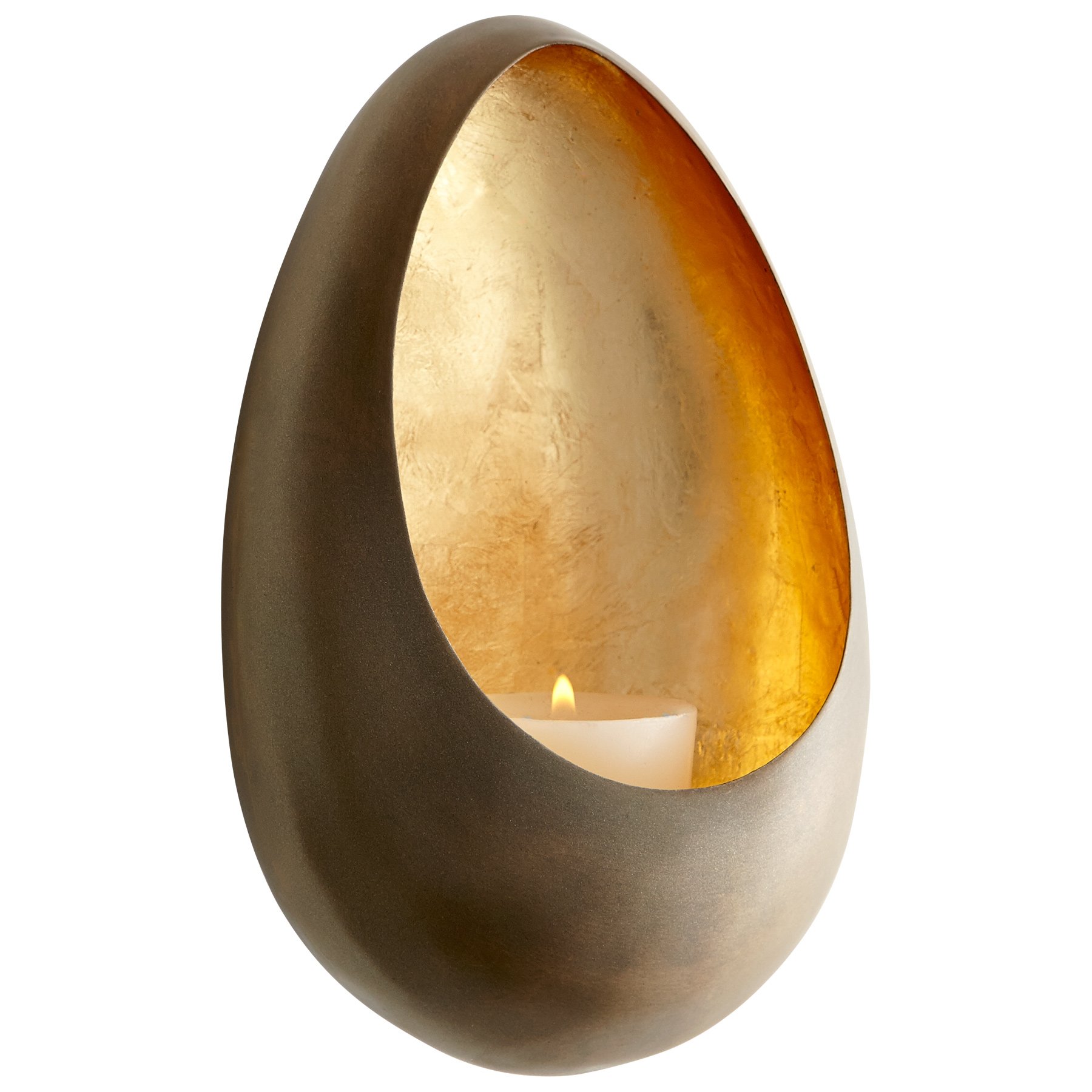 Cyan Design 07140 Feronia Wall Candle Holder - Decorative Metal Sconce for Home Decor, Wedding, and Outdoor Lighting