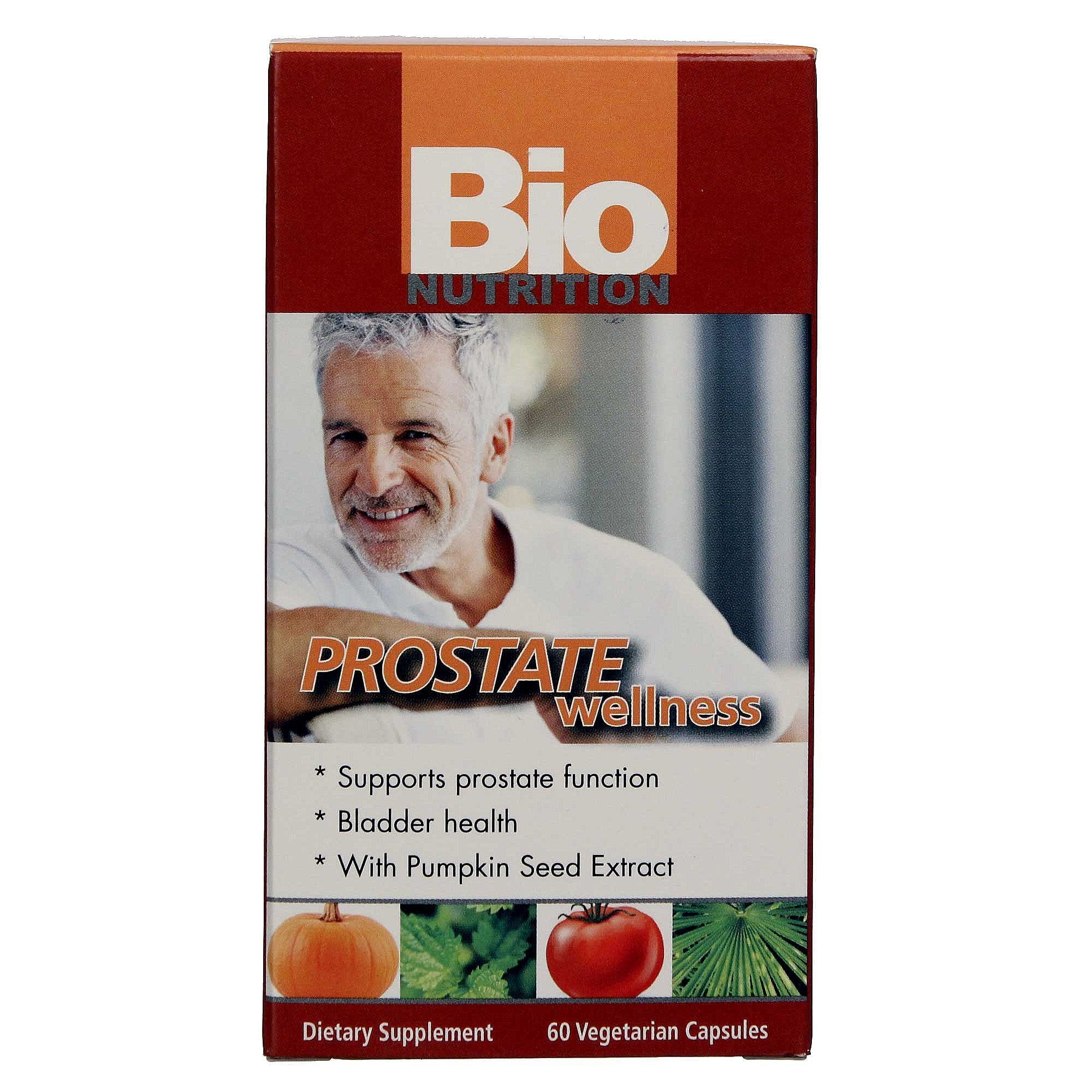Bio Nutrition Inc Prostate Wellness Supplement - 60 Vegan Capsules (6-Pack) for Men's Health & Urinary Support | Supports Prostate Function & Comfort