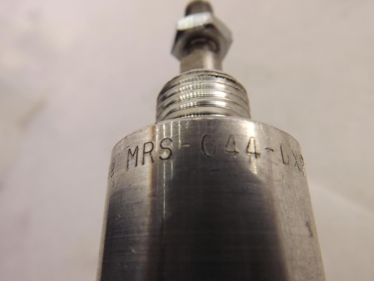 Original BIMBA MRS-044-DXP 4 Inch Stroke Pneumatic Cylinder with MRS Magnetic Reed Switch - Double Acting, 3/4 Inch Bore, Universal Double End/Rear Pivot - Ideal for Industrial Automation, Packaging Machinery, and Material Handling Systems