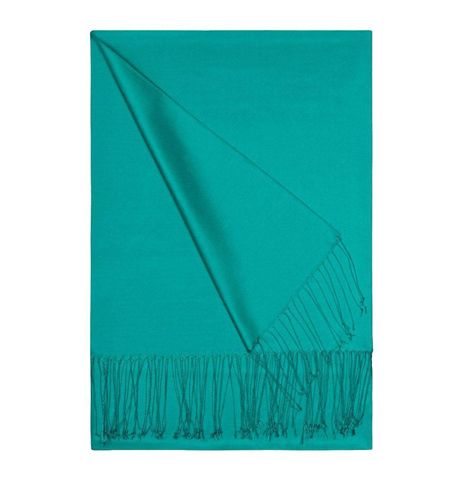 Aker Double Sided Silk Hijab Shawl - Premium Muslim Headscarf for Women, Soft & Breathable, Sea Green (#056) - Perfect for Daily Wear, Prayer, and Special Occasions