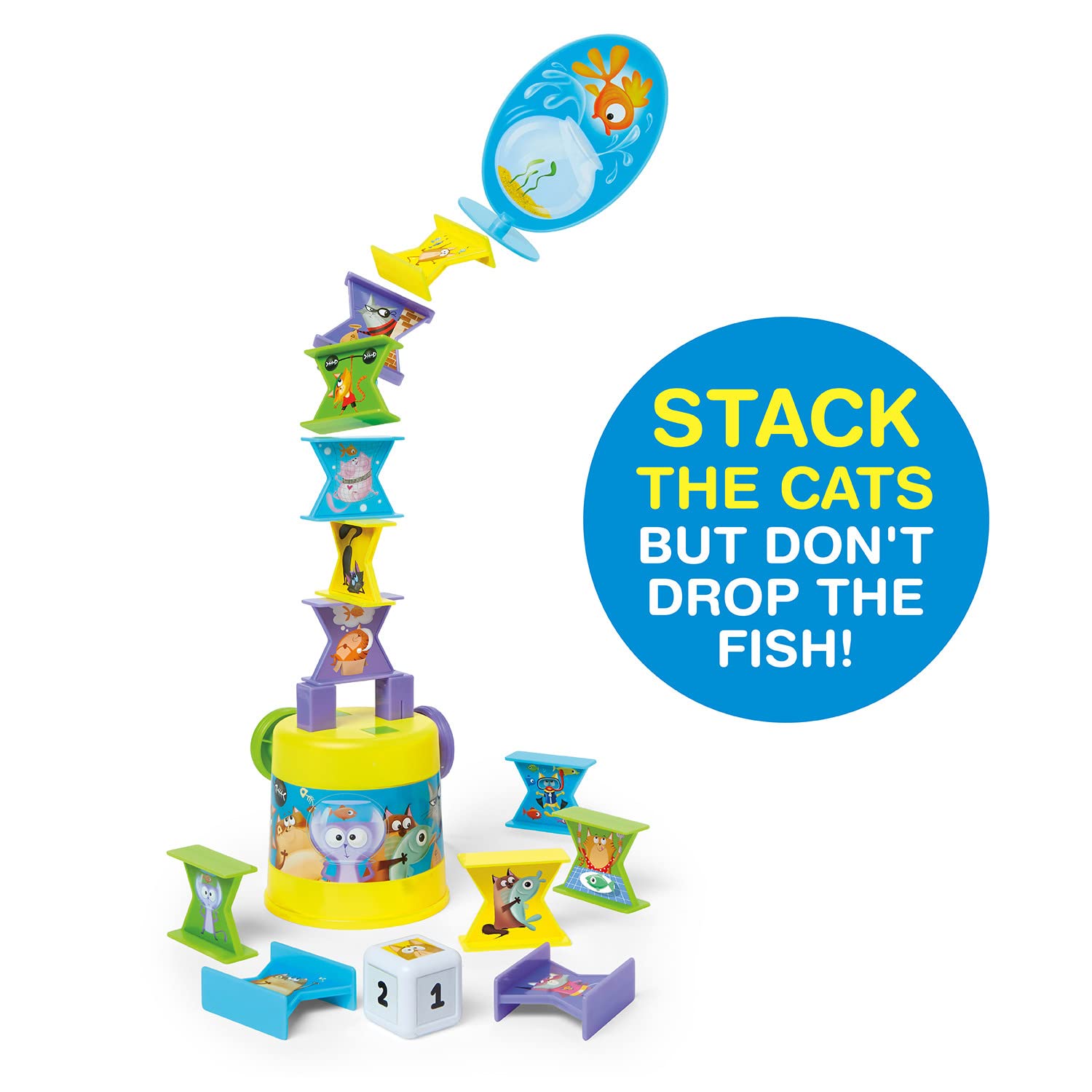 Game Zone Catch of The Day - Fun Interactive Multiplayer Tabletop Board Game for Kids Ages 5+ | Family Game Night, Birthday Parties & Indoor Activities