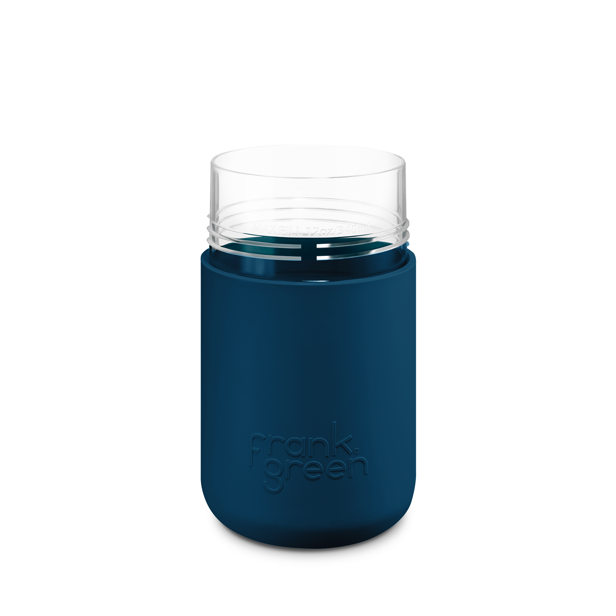 12oz (340ml) Original Reusable Cup Base - Durable & Eco-Friendly Coffee Mug for Home, Office, Travel & Outdoor Activities