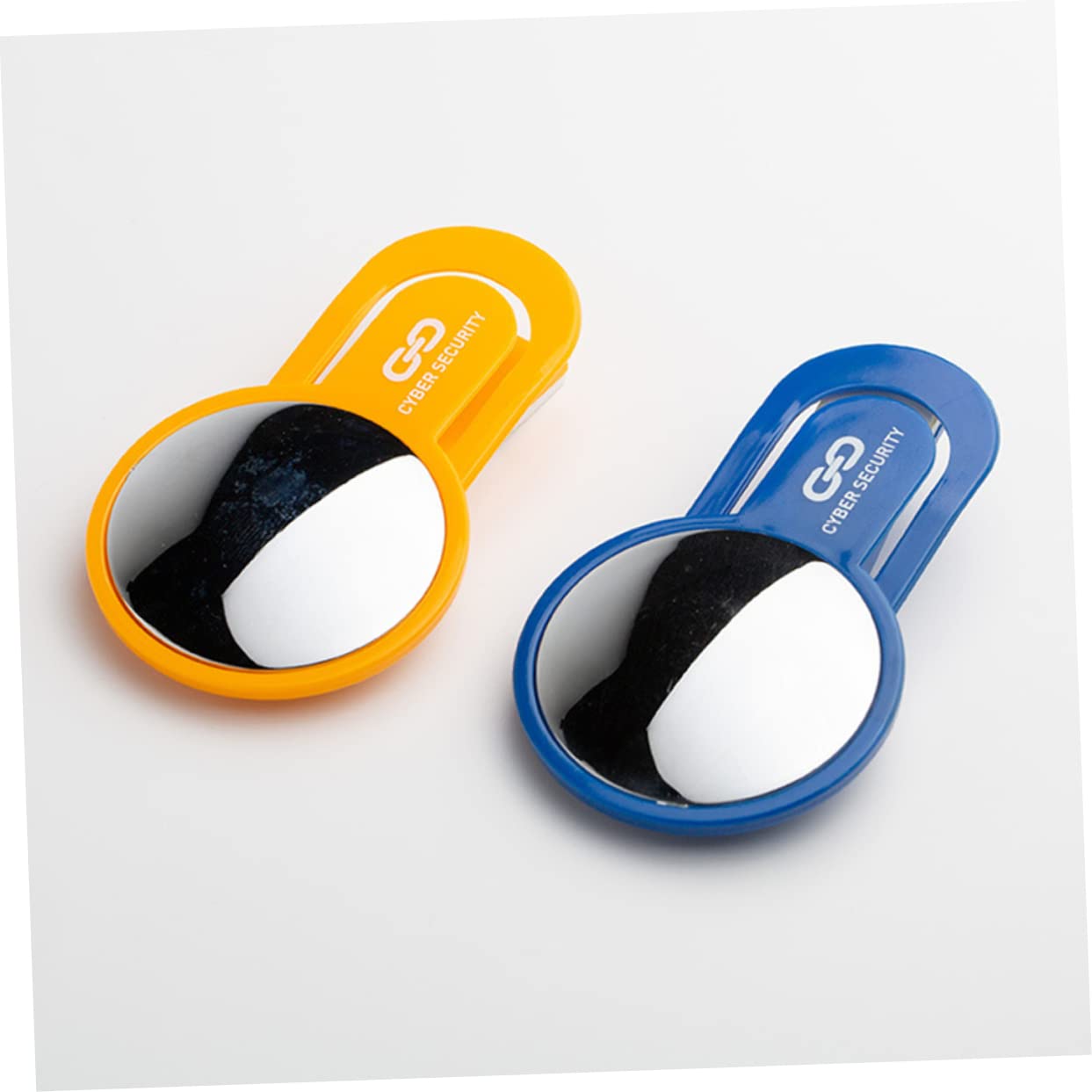 Computer Mirror Mini Cubicle Safety Monitor - Laptop Rear-View Mirror for Linux & Mini PC, ABS Desk Office Screen, 132018QLRIP4 - Ideal for Home, Office, and Workspace Setup