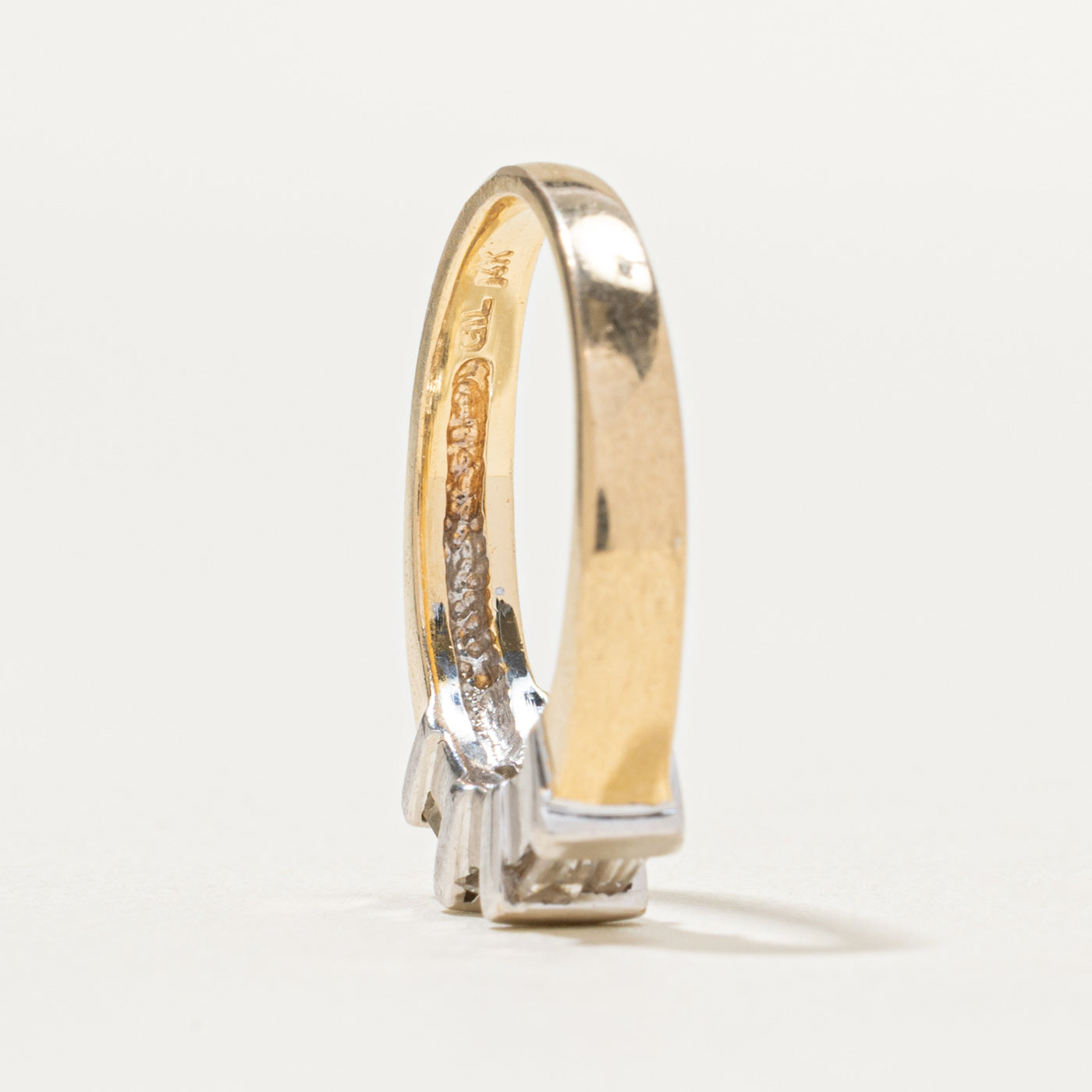 Elegant Channel Set Baguette Cut Diamond Ring | 0.40ctw (0.40 Carat Total Weight) | Size 5.75 | Perfect for Engagement, Wedding, Anniversary & Special Occasions