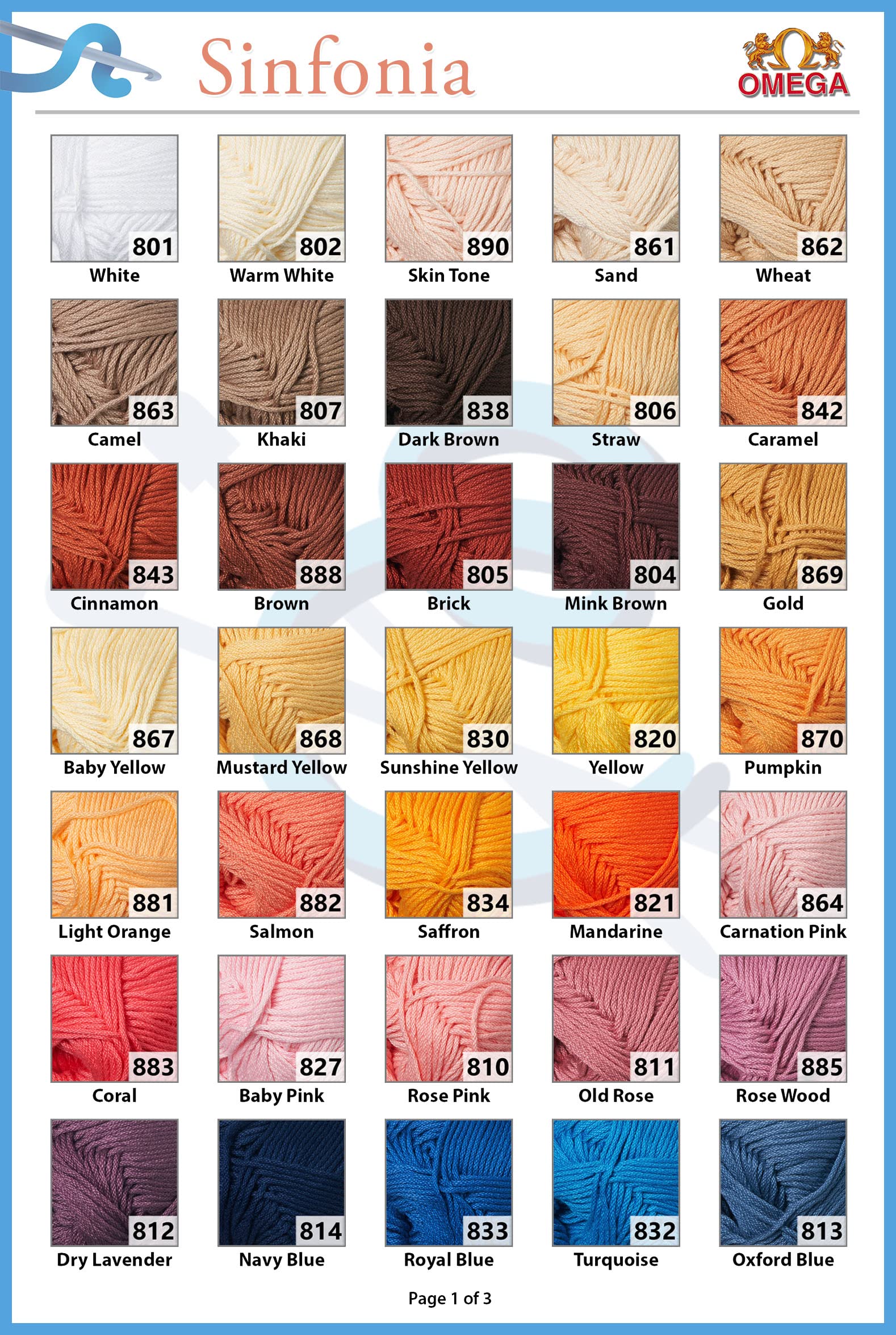 Symphony Omega Brand Pink Yarn - Soft & Durable Knitting Yarn for Sweaters, Scarves & DIY Crafts - Premium Quality for Crochet & Handmade Projects