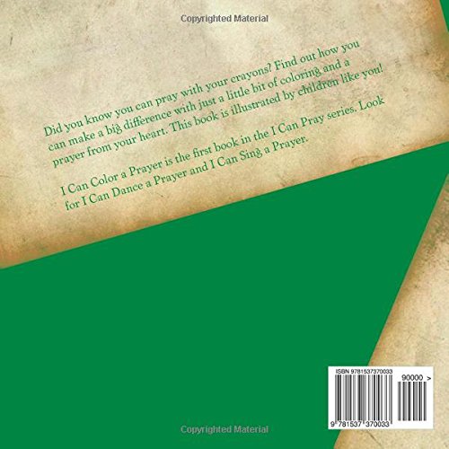 I Can Color A Prayer (I Can Pray) - Christian Coloring Book for Kids with Bible Verses | Perfect for Sunday School, Homeschooling & Family Devotion Time