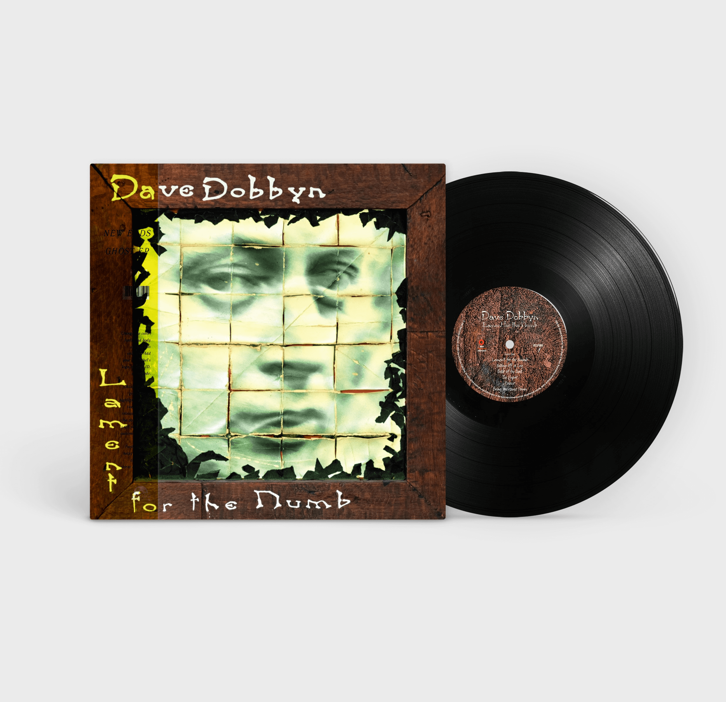 Dave Dobbyn Lament for the Numb CD | Authentic New Zealand Music | Perfect for Relaxation & Road Trips