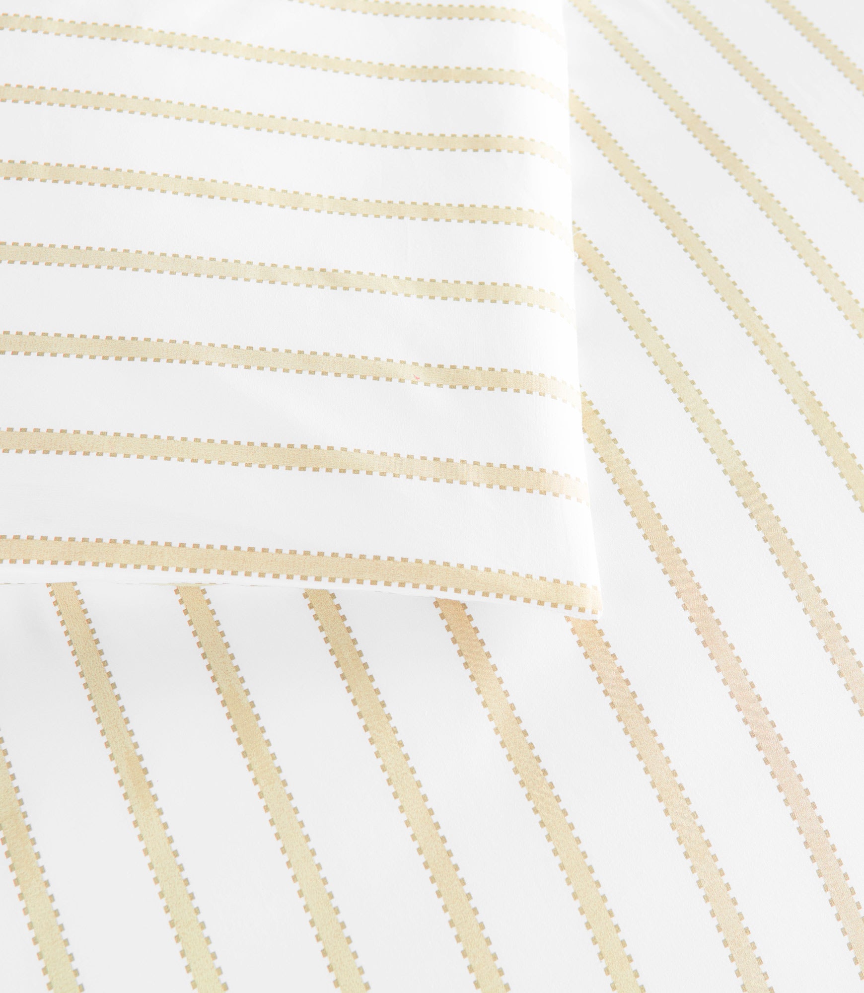 Premium Ribbon Stripe Percale Duvet Cover Set - Soft 100% Cotton Bedding for Queen/King Size - Breathable & Wrinkle-Resistant - Perfect for Modern Bedrooms & Guest Rooms