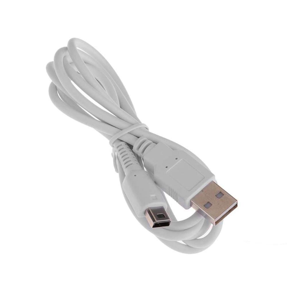 Original Wii U Gamepad Charger Cable - USB Power & Data Sync Cord for Nintendo Wii U Controller | Fast Charging & Durable Replacement | Perfect for Gaming Sessions & Travel