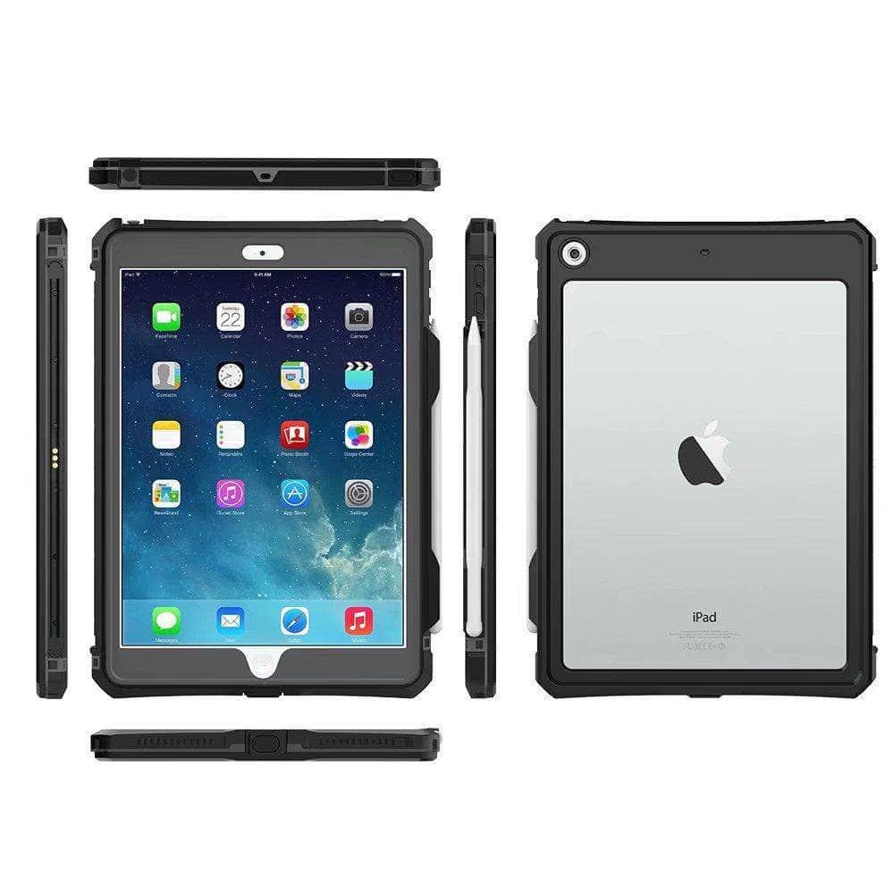 Waterproof Case for iPad 10.2 (7th/8th Gen 2019/2020) - IP68 Dustproof Shockproof Full Sealed Protection - Perfect for Swimming, Beach, Outdoor Adventures & Extreme Sports