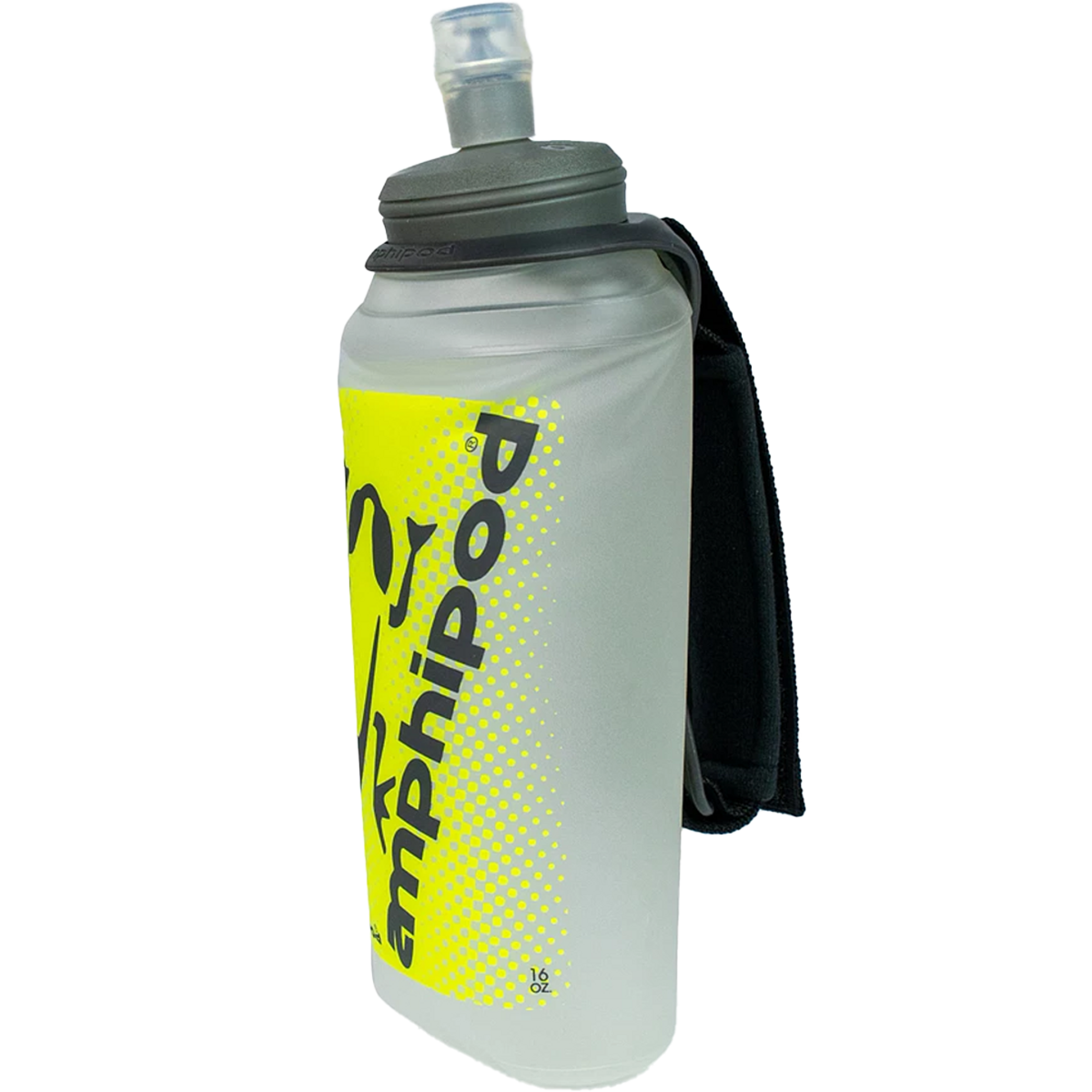 16 oz Soft Tech Minimalist Handheld Water Bottle - Lightweight & Leakproof for Gym, Hiking & Travel - BPA Free Eco-Friendly Reusable Sports Bottle