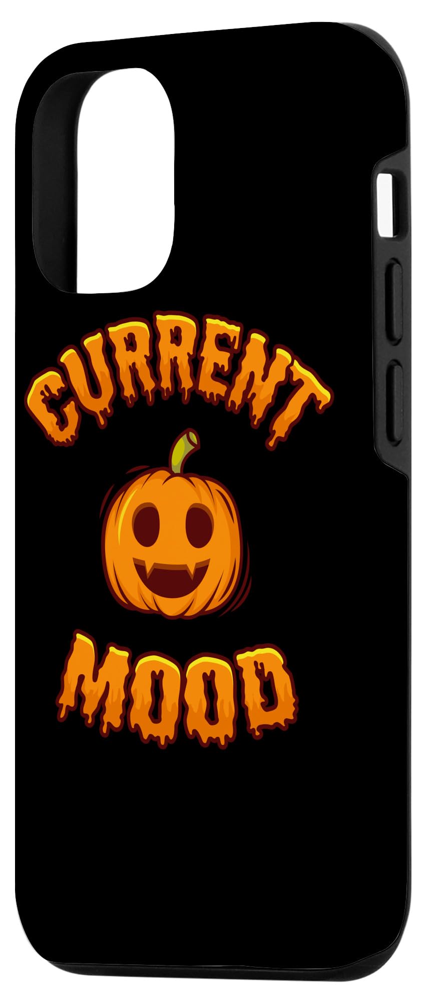 iPhone 12/12 Pro Halloween Pumpkin Jack O'Lantern Funny Cute Phone Case - Perfect for Halloween Parties, Trick or Treating & Spooky Mood Expressions