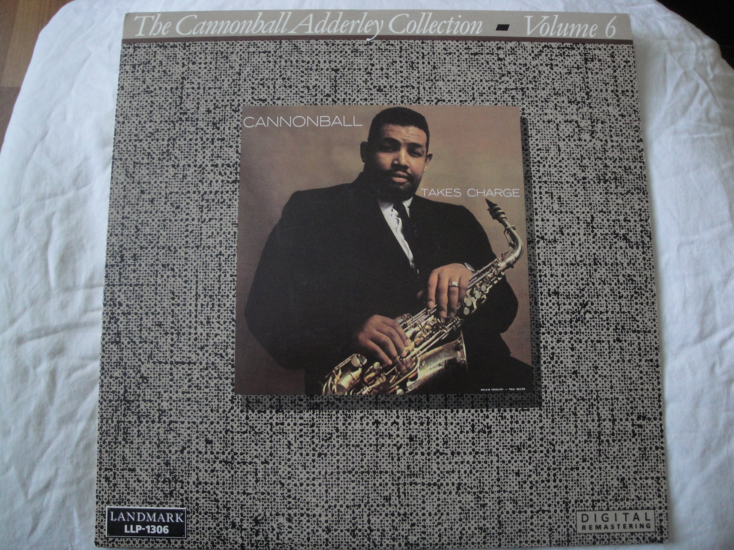 Cannonball Adderley Quartet - Cannonball Takes Charge Jazz Album - Landmark Records LLP-1306 - Perfect for Jazz Lovers & Vinyl Collectors