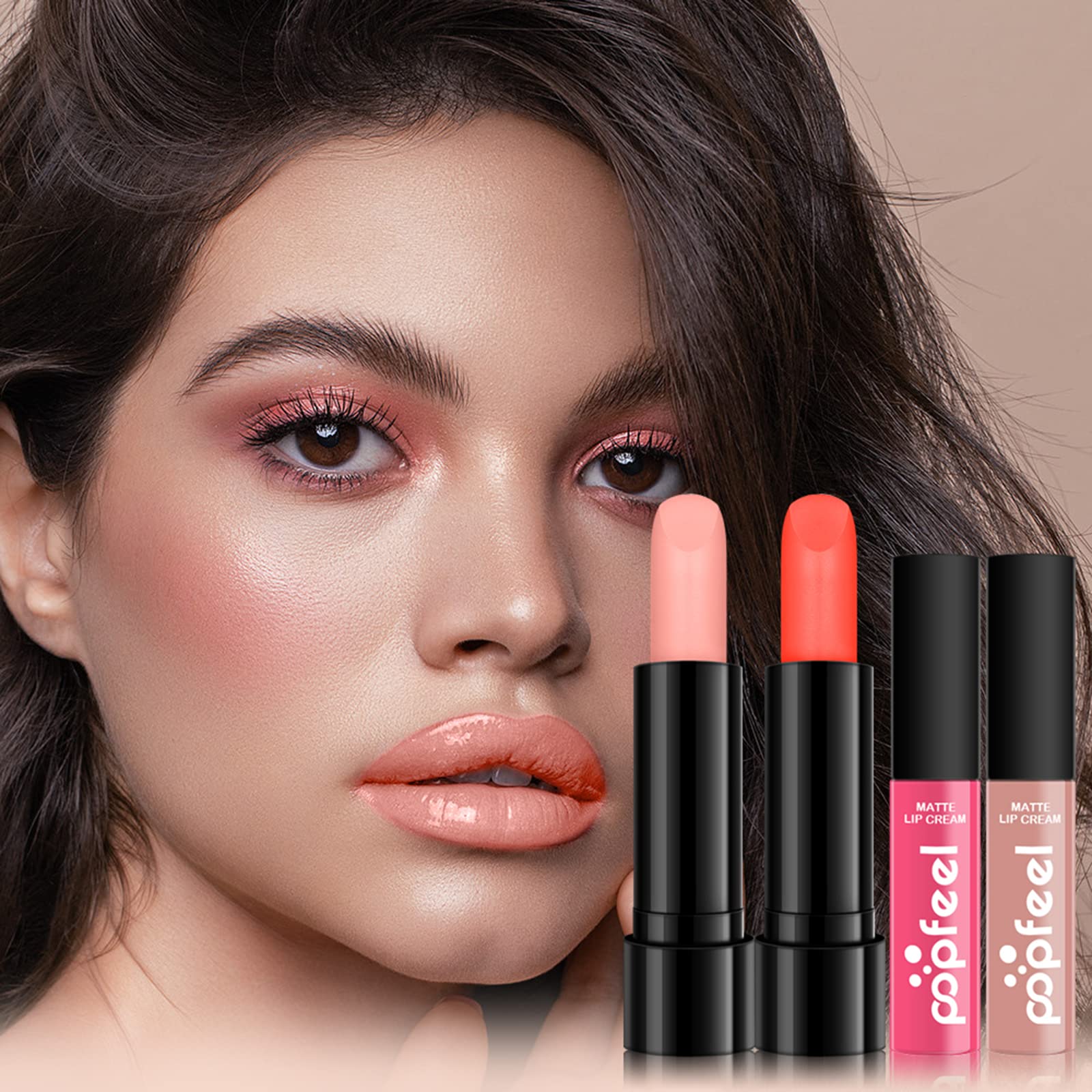Joyeee All-in-One Makeup Kit for Women - Complete Cosmetic Set with Eyeshadow, Lipstick, Lip Gloss, Concealer & Eyebrow Pencil | Perfect Makeup Gift Set for Beginners & Essential Starter Bundle | Great for Everyday Use, Special Occasions & Travel