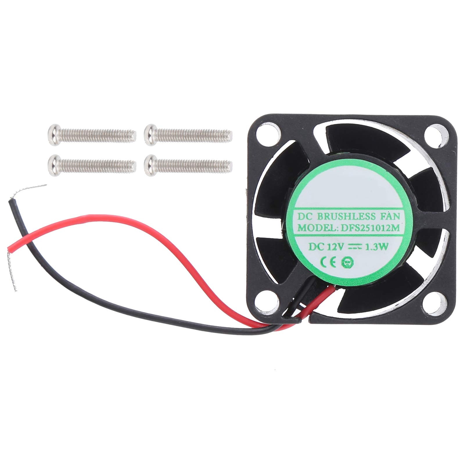 VGEBY 2510SH12V RC Electric Speed Controller with Cooling Fan - Compatible with EZRUN60A/35A RC Cars - High Performance Remote Control ESC for RC Racing, Off-Road & Hobby Vehicles