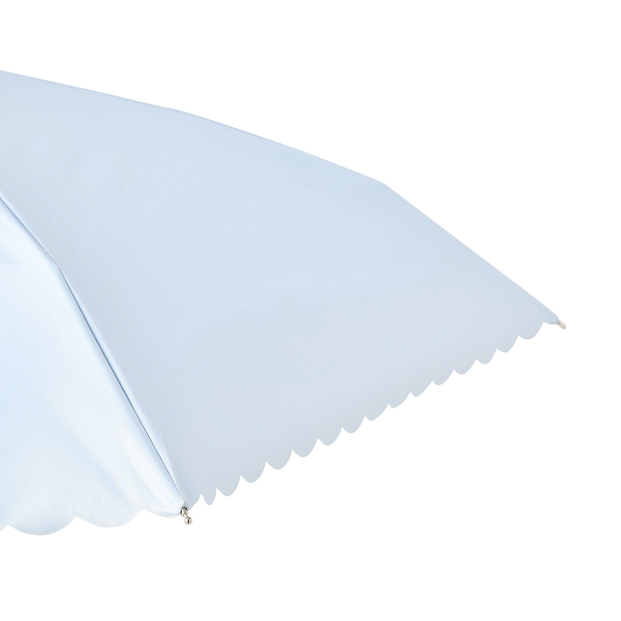 Compact Mini Parasol 47Cm Light Blue - UV Protection & Waterproof for Sunny & Rainy Days - Perfect for Beach, Picnic, and Outdoor Activities