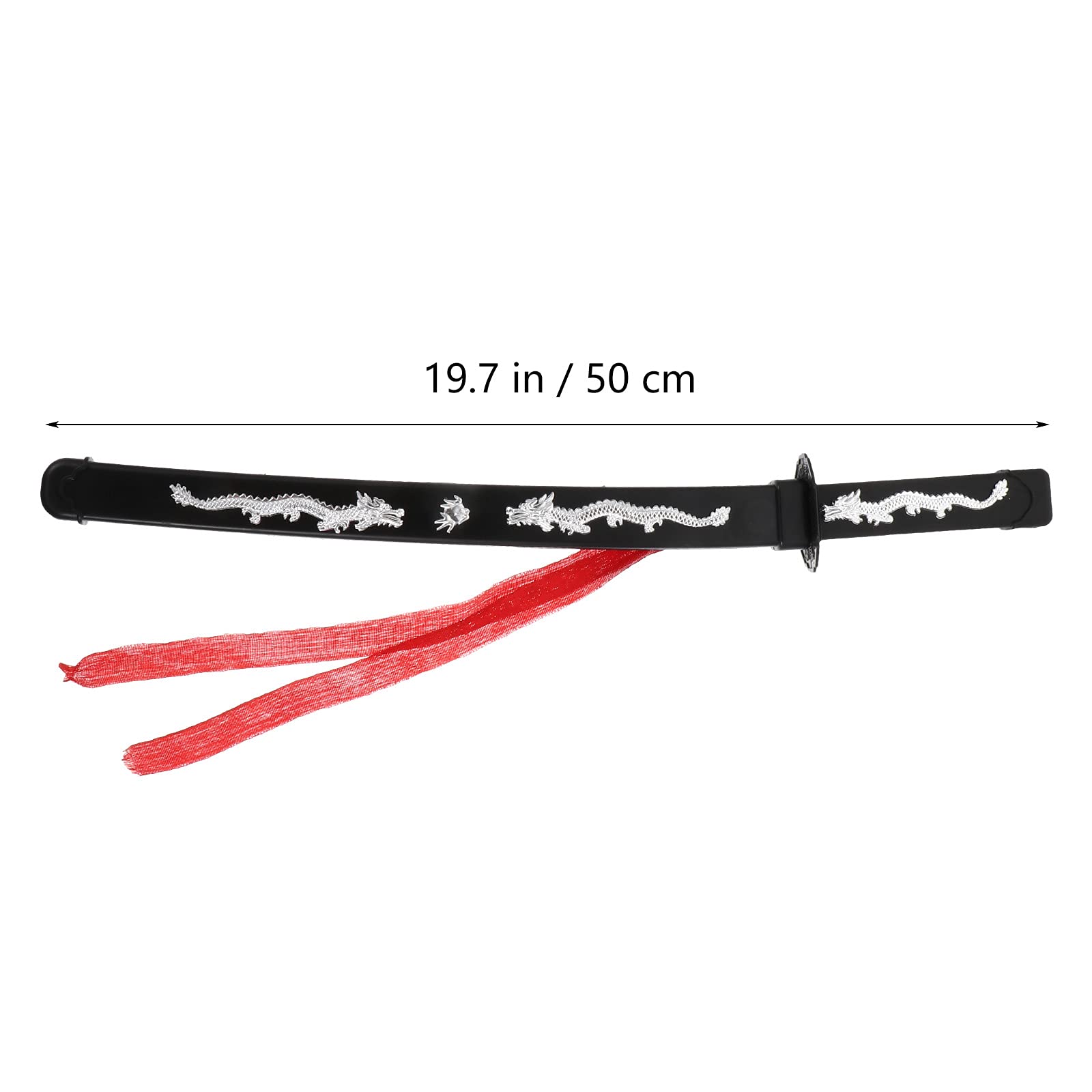 SOIMISS Halloween Samurai Sword Toy - Japanese Katana Replica for Cosplay, Costume Accessory & Party Decor - Perfect for Halloween, Anime Conventions & Themed Events