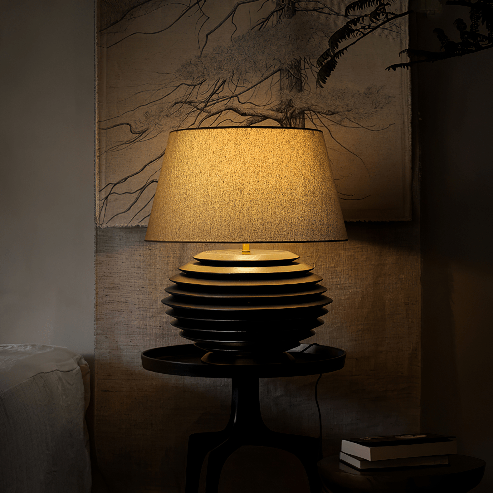 Cadence Table Lamp - Modern LED Desk Lamp with Adjustable Brightness & Color Temperature for Home Office, Bedroom, and Study Room Lighting