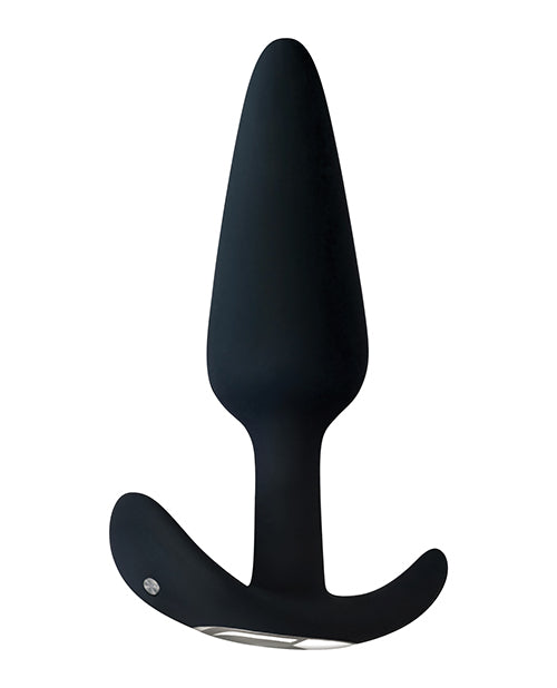 Rechargeable Vibrating Anal Plug for Men & Women - Black | Remote Control, Waterproof & Powerful Stimulation | Perfect for Couples Play & Solo Pleasure