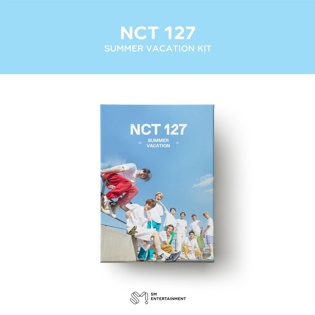 NCT 127 Official 2019 Summer Vacation Kit - Limited Edition K-Pop Merchandise for Fans | Perfect for Concerts, Fan Meetings & K-Pop Collections