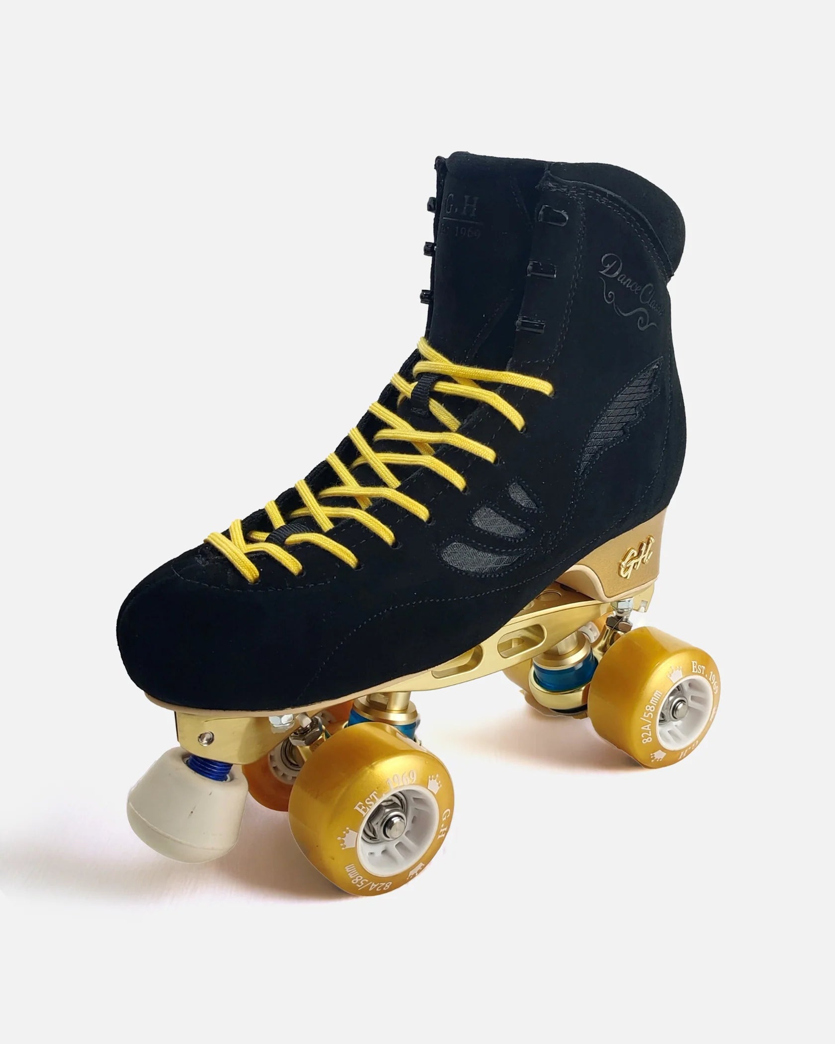 GH Dance Classic Quad Roller Skates for Adults - Vanguard & Jaboco Frame Options - Perfect for Roller Dance, Rink Skating & Artistic Performances