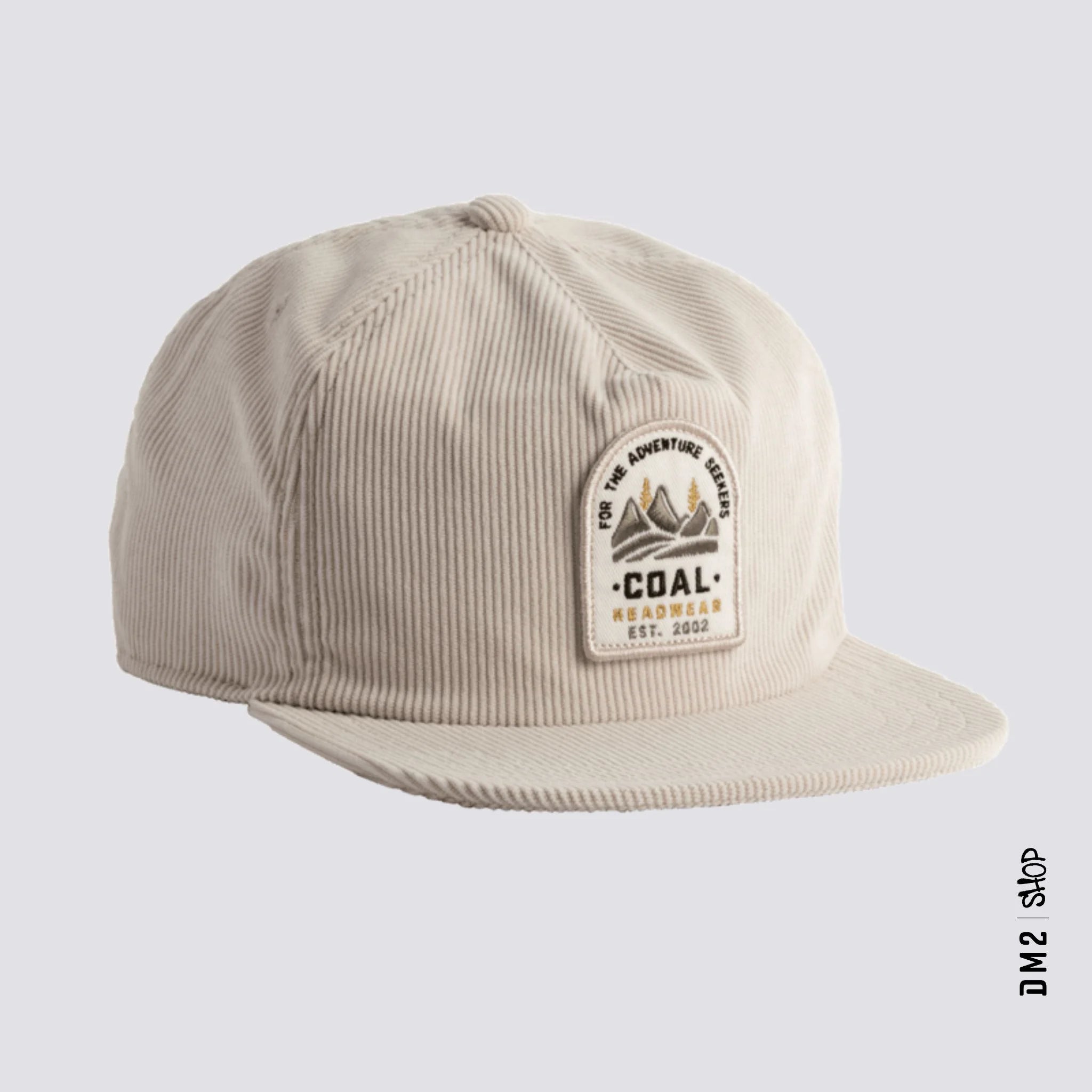 Coal 2025 Hilltop Cord Hat - Khaki Beanie for Men & Women | Winter Warm Knit Cap for Outdoor Activities, Hiking & Casual Wear