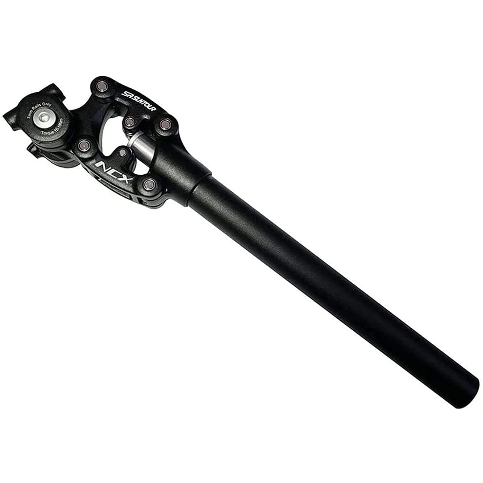 Shock Absorbing Bike Seat Post - 27.2/31.6mm x 350mm Suspension Seatpost for Mountain/Road/Fixed Bikes - Supports 176-220 lbs - Perfect for Rough Trails & Long-Distance Cycling