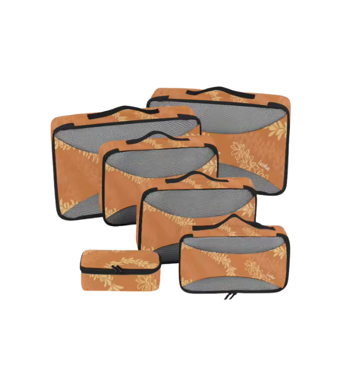 Pua Melia Alani Packing Cubes - Travel Organizer Set for Luggage & Suitcases - Perfect for Business Trips, Vacations & Weekend Getaways