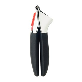 OXO Good Grips Stainless Steel Garlic Press - Heavy Duty Handheld Garlic Crusher & Mincer for Fresh Garlic Cloves - Perfect for Cooking, Baking & Meal Prep