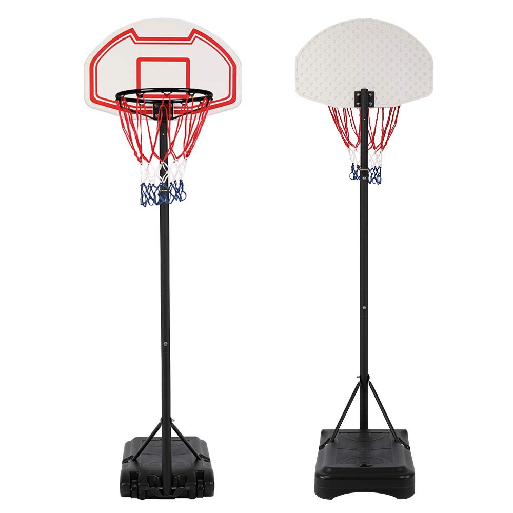 Portable Youth Basketball Stand LX-B03 - Indoor/Outdoor Use for 7# Balls - Perfect for Kids & Backyard Play