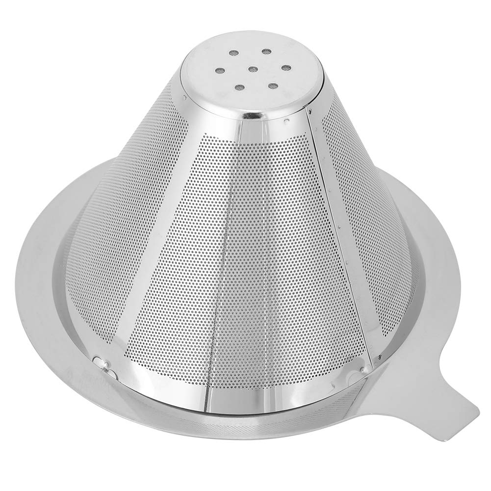 Premium Fast-Filtering Fine Mesh Coffee Filter - Cone Drip Coffee Maker Accessory for Pour Over & Drip Coffee Brewing | Perfect for Home Baristas & Coffee Enthusiasts