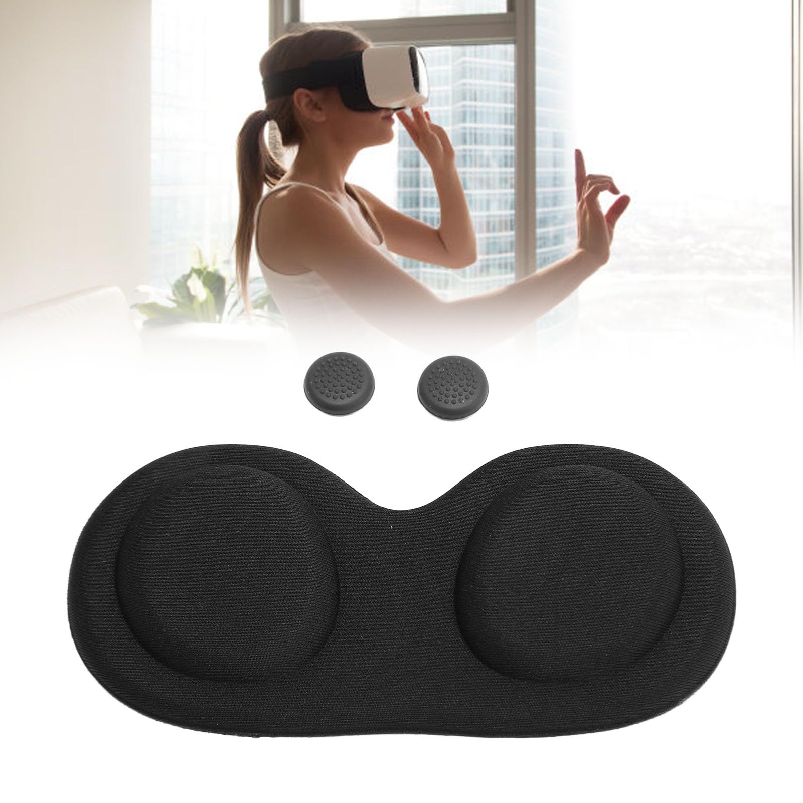 Washable Anti-Scratch VR Lens Cover - Dust Protection Flip Cap with Handle for PICO 4 VR Headset | Perfect for Gaming, VR Experiences & Travel Storage