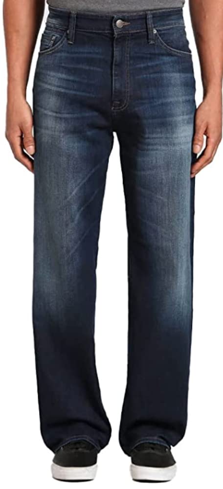 Mavi Men's Max Wide Leg Jeans - Comfortable Stretch Denim Pants for Casual Wear & Street Style Outfits