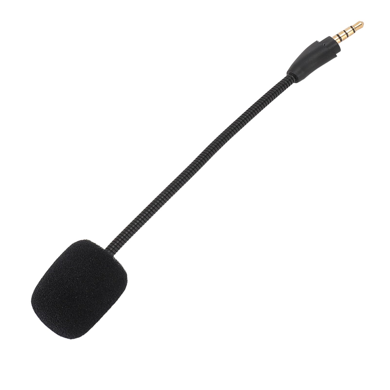 CICIGLOW 360° Rotatable Gaming Headset Microphone - 4 Pin Noise Cancelling Mic for Cloud III - Easy Installation for PC, PS4, PS5, Xbox - Perfect for Streaming, Esports & Online Gaming