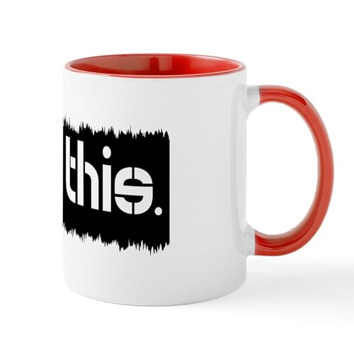 White/Red Inside - I Got This Mug