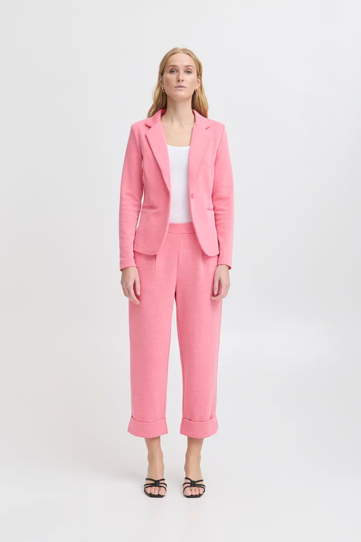 Stylish Penny Blazer in Bright Rose - Women's Fashion Blazer for Office, Party & Casual Wear