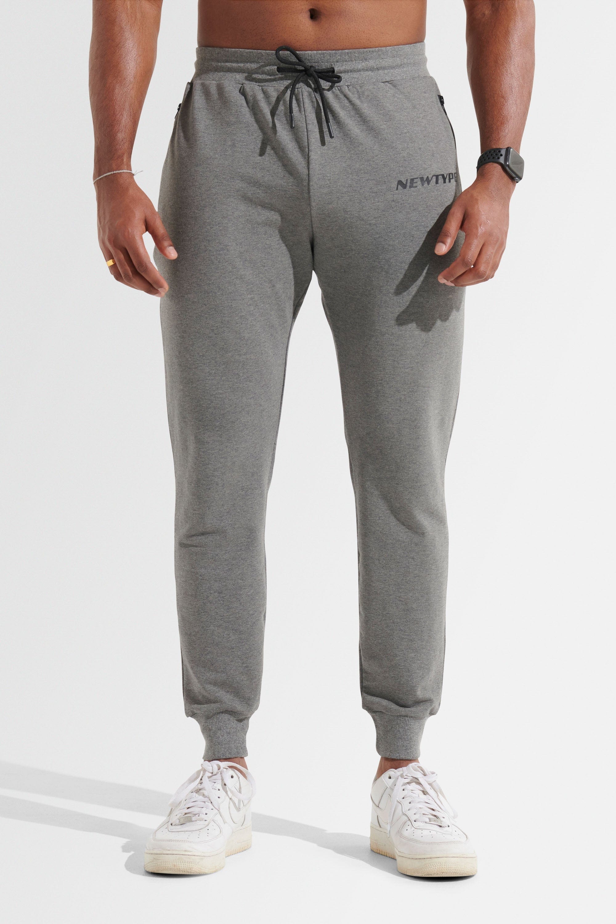 Intrepid Athlete Inside Track Pant - Grey | High-Performance Workout Pants for Running & Gym | Comfortable & Breathable Training Joggers