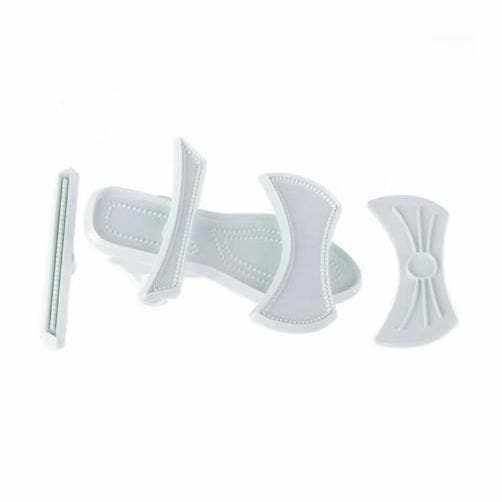6-Piece Small Ladies Shoe Pattern Tools Set - DIY Shoe Making Kit for Women - Perfect for Crafting, Repairing & Customizing Shoes at Home or Workshop