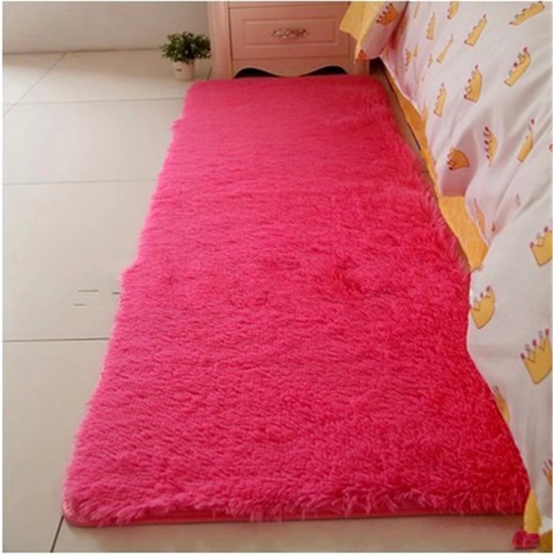 Super Soft Modern Shag Area Rug - Luxurious Silky Smooth Indoor Carpet for Living Room, Bedroom & Kids Play Area | Non-Slip Home Decor Floor Mat for Cozy Comfort
