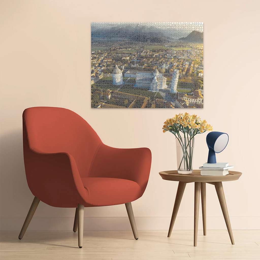 Ravensburger Pisa and the Pisan Mountains 2000 Piece Jigsaw Puzzle for Adults - Challenging Landscape Puzzle for Relaxation & Home Decor