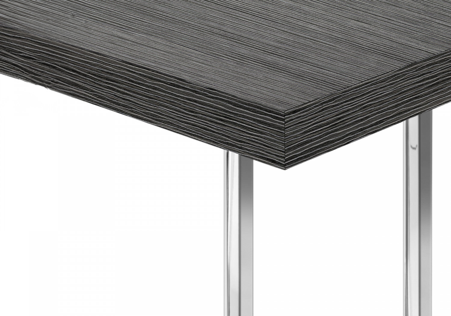 Modern Grey Cedar Side Table - Rustic End Table for Living Room, Bedroom, or Patio - Natural Wood Nightstand with Sturdy Design