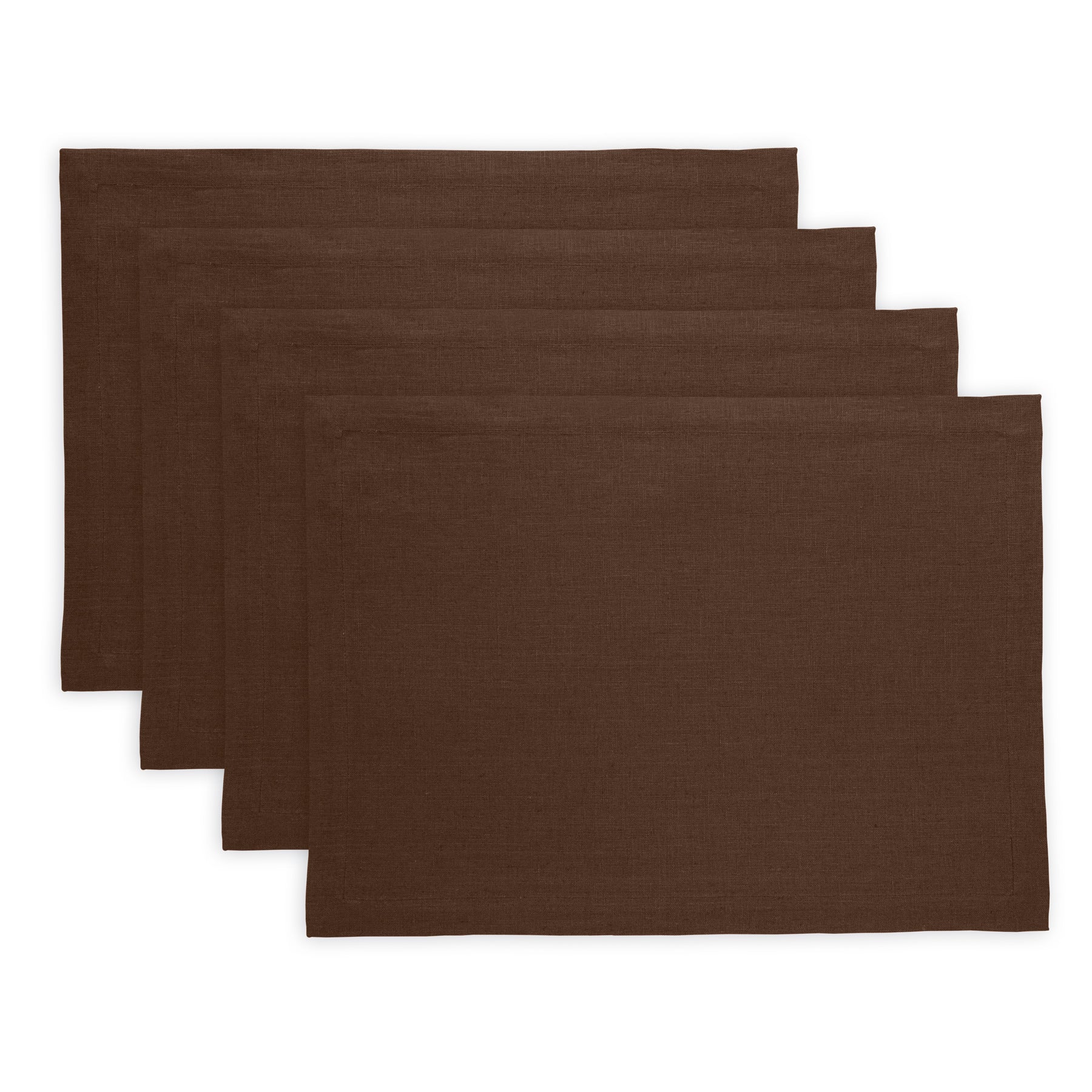 Premium Diana Medium Weight Placemats Set of 4 - Elegant Table Setting for Dining Room, Kitchen & Holiday Decor - Washable & Durable Place Mats for Everyday Use