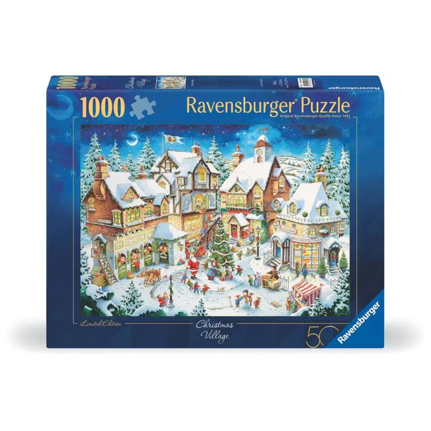 1000-Piece Adult Puzzle - 50th Anniversary Christmas Edition for Adults, Family & Friends | Perfect for Holiday Gifts, Winter Evenings & Family Bonding
